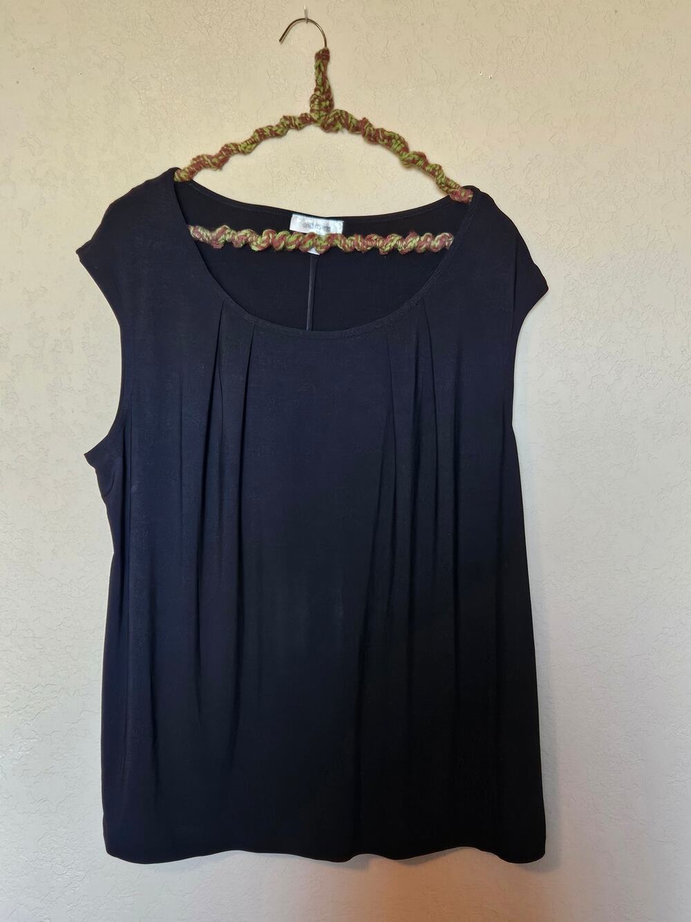 Black Dress Barn Shirt Size 2x
